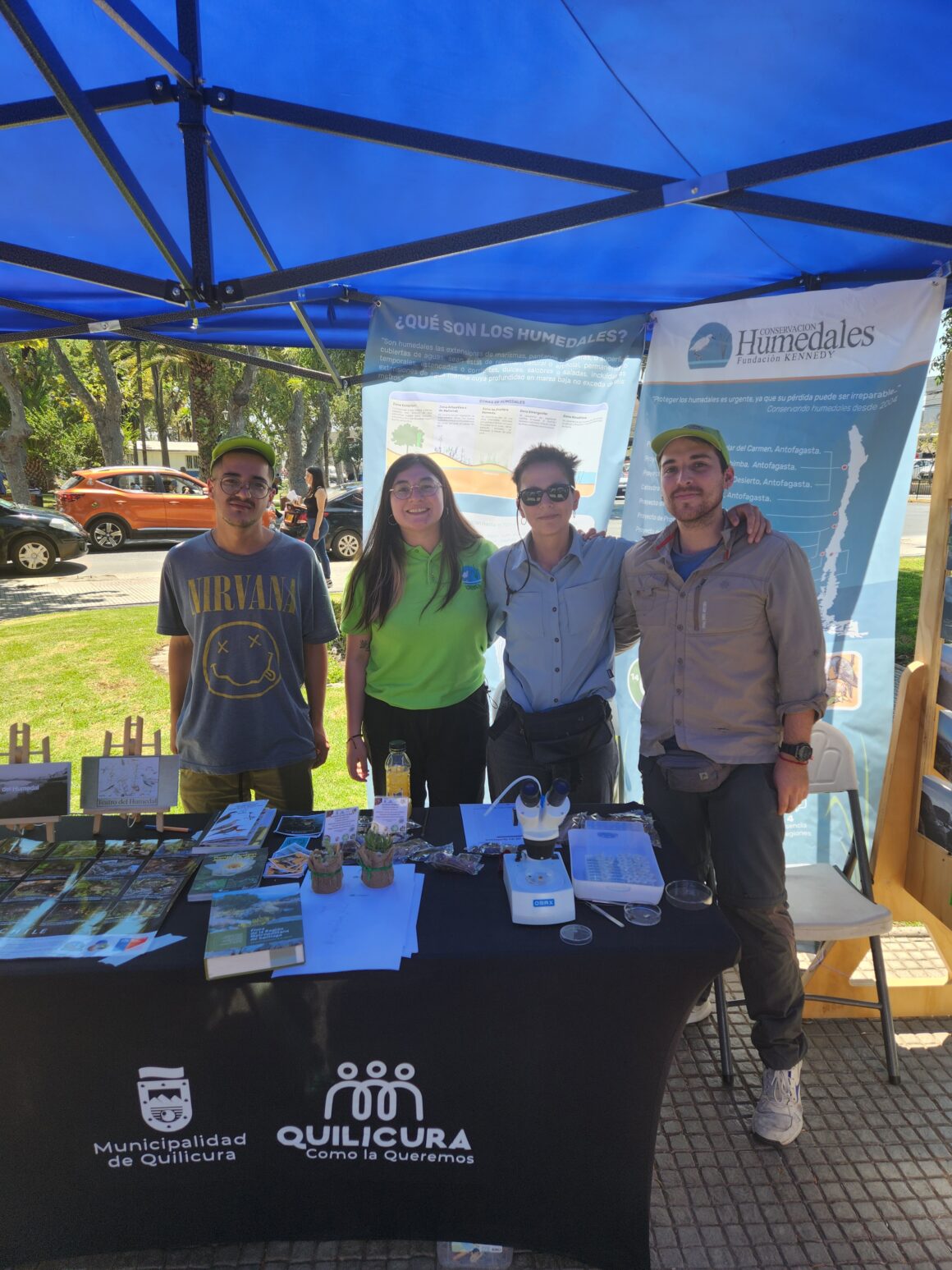 Fundación Kennedy participó en la Expo del Día Mundial de los Humedales de la municipalidad de Quilicura